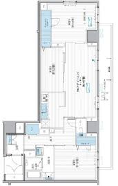 栖-すみか-浅草蔵前 201 間取り図