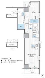 栖-すみか-浅草蔵前 505 間取り図