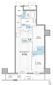 栖-すみか-浅草蔵前 1004 間取り図