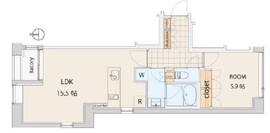 エスセナーリオ目白 2階 間取り図