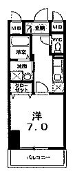 グランリドー 1002 間取り図