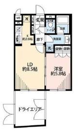 ダイナシティ市谷仲之町 地下1階 間取り図