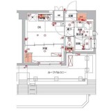 ハーモニーレジデンス横浜大通り公園EIRAKU 1101 間取り図