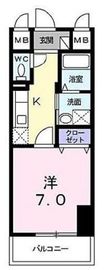 グランリドー 1103 間取り図