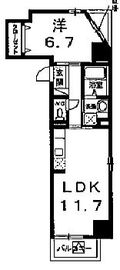 グランリドー 301 間取り図