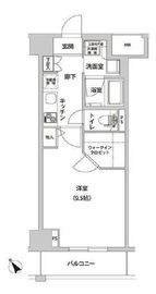 ラ・メージュ山下公園 203 間取り図