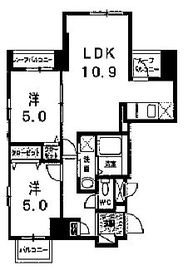 グランリドー 305 間取り図