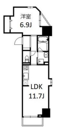 グランリドー 401 間取り図