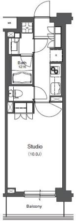 BLESS中野弥生町 419 間取り図