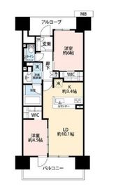 ジオ南砂町 7階 間取り図