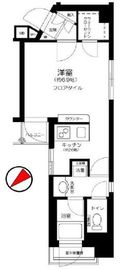 グランドパーク渋谷ブランシェ 9階 間取り図