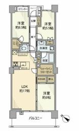 マスターアリーナ新百合ヶ丘 3階 間取り図