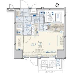 コンシェリア文京小石川 4階 間取り図