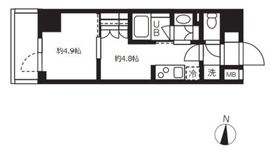 グランパセオ清澄白河Ⅱ 305 間取り図