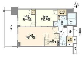 リビオタワー羽沢横浜国大 6階 間取り図