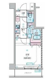 GENOVIA川崎鈴木町skygarden 6階 間取り図