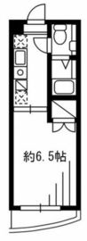 F.S.C.新宿マンション 3階 間取り図