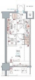 クレヴィスタ横浜 10階 間取り図