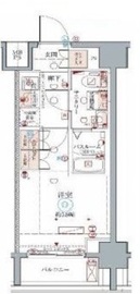 クレヴィスタ横浜 10階 間取り図