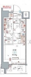 クレヴィスタ横浜 10階 間取り図