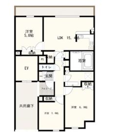 プラウドシティ大泉学園 5階 間取り図