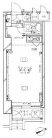 ウィスタリア元麻布 1階 間取り図