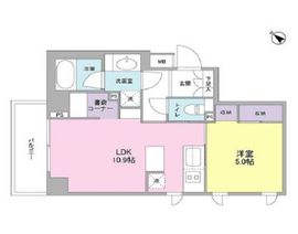 日本橋ミスモ 202 間取り図