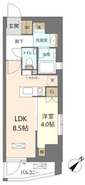 デュオステージ雪が谷大塚 3階 間取り図