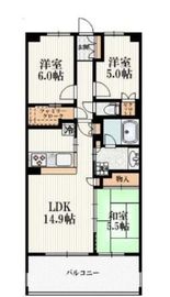 ローレルコート練馬新桜台 3階 間取り図