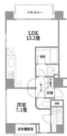 ミュゼ表参道 8階 間取り図