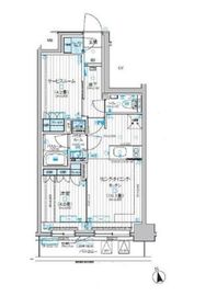 パレステージ新高島平 2階 間取り図