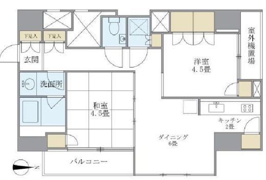 東京松屋UNITY 10階 間取り図
