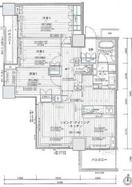 サンコリーヌタワー横須賀中央駅前 8階 間取り図