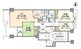 パークシティ新川崎 3階 間取り図