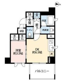 ダイナシティ台東三ノ輪 3階 間取り図