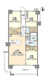 ヴェレーナグラン山手 5階 間取り図