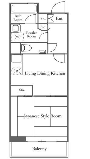 KDXレジデンス日吉 207 間取り図