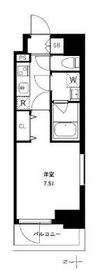 アーバンパーク浅草Ⅱ 201 間取り図