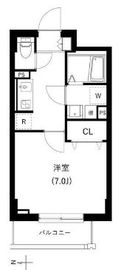 CREVANCE神楽坂 202 間取り図