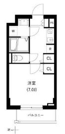 CREVANCE神楽坂 203 間取り図