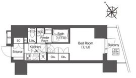 コンフォリア東大井Ⅰ 903 間取り図