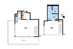 FLEG赤坂 602 間取り図