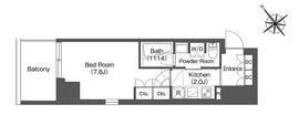 コンフォリア東大井Ⅱ 406 間取り図