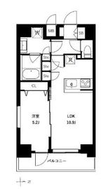 アーバンパーク浅草Ⅱ 208 間取り図