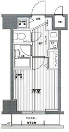 グランド・ガーラ麻布十番 4階 間取り図