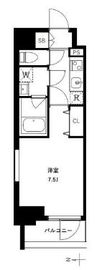 アーバンパーク浅草Ⅱ 306 間取り図