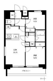 アーバンパーク浅草Ⅱ 903 間取り図