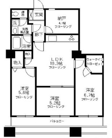 晴海ビュータワー（晴海アイランドトリトンスクエアビュータワー） 9階 間取り図