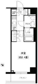 PORTO PARTIRE YOKOHAMA 8階 間取り図