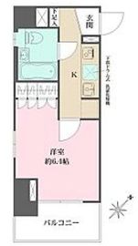 アンディーン月島 11階 間取り図